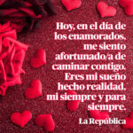 Frases románticas para dedicar a tu novia este 14 de febrero